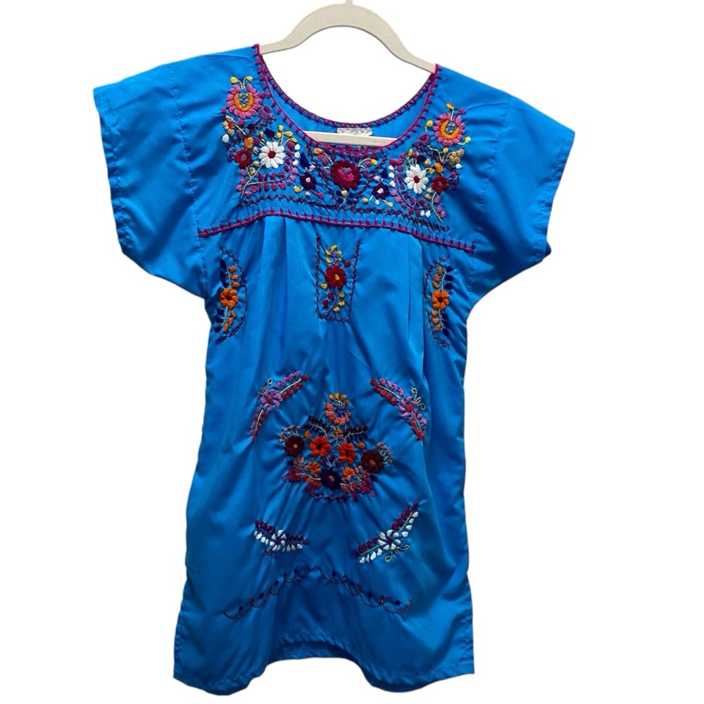 Girl’s Embroidered Fiesta Dress